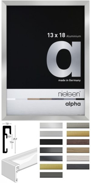 Nielsen Aluminium-Wechselrahmen ALPHA