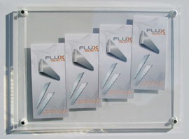 FLUX-Frame, Acrylglas-Wandrahmen (46 x 34 cm, für DIN A3)