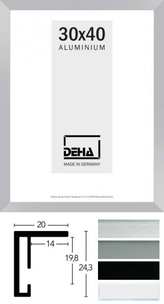 Deha Aluminium-Wechselrahmen Profil 12