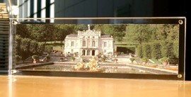 FLUX-Frame, Acrylglas-Wenderahmen (10 x 30 x 2 cm)