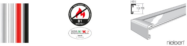 B1 Brandschutz-Bilderrahmen Classic (Nielsen)