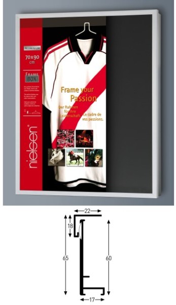 Nielsen Aluminium-Objektrahmen Frame Box