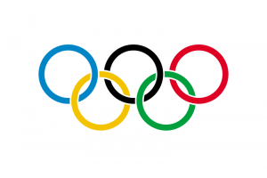 Olympische Farben bei Bilderrahmen